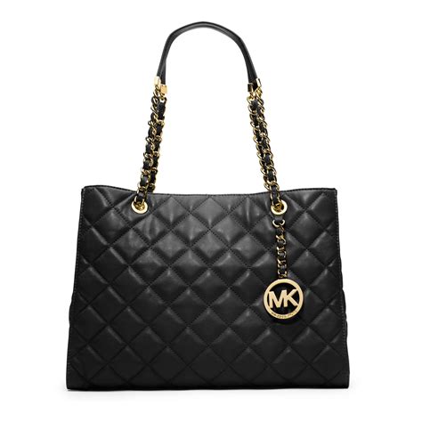 michael kors susannah large tote blossom accsessoires|Susannah Large Quilted.